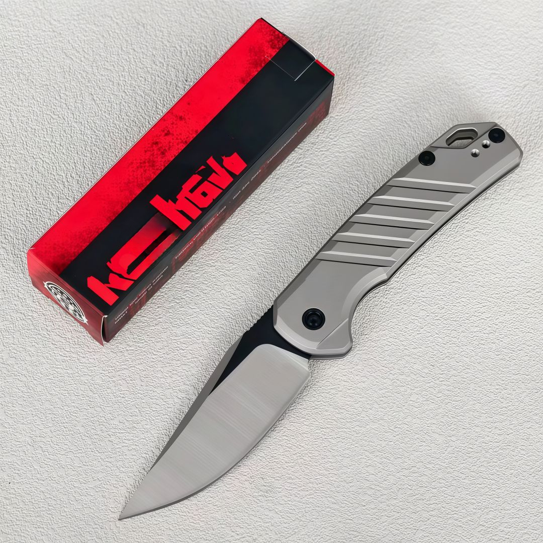 KS 7851Outdoor Pocket Knife, CPM154 Blade Aluminum Handle, Portable EDC Folding Knife