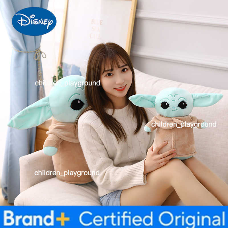 Disney 18-48cm Star Wars Anime Plush Grogu Mandalorian Figure Yoda Baby Peluche Dolls Stuffed Cartoon Yoda Model Kid Toy Gifts L260525