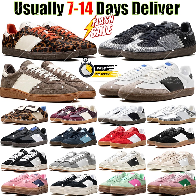 With Box Designer Trainers Casual Shoes OG Leopard Rhinestone Crystal Earth Strata Gum Brown Silver White Black Men Women Original Sneakers Outdoor Running Shoe