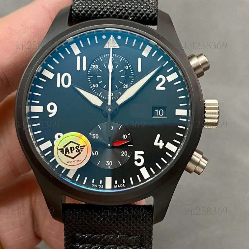 iwclys watch Men And Women Designer Luxury 43Mm Seven-Day Chain Series Mechanical Men's womens Fashion high quality top brand Automatic Mechanical iwcitywatch 03a