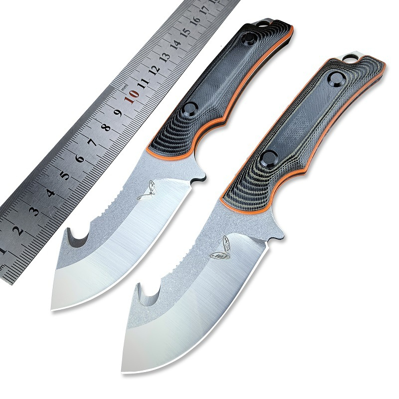 BM 15018 Tactical Survival Fixed Blade Knife Hunting Outdoor Portable Combat Straight Knife Wilderness Self Defense Tool