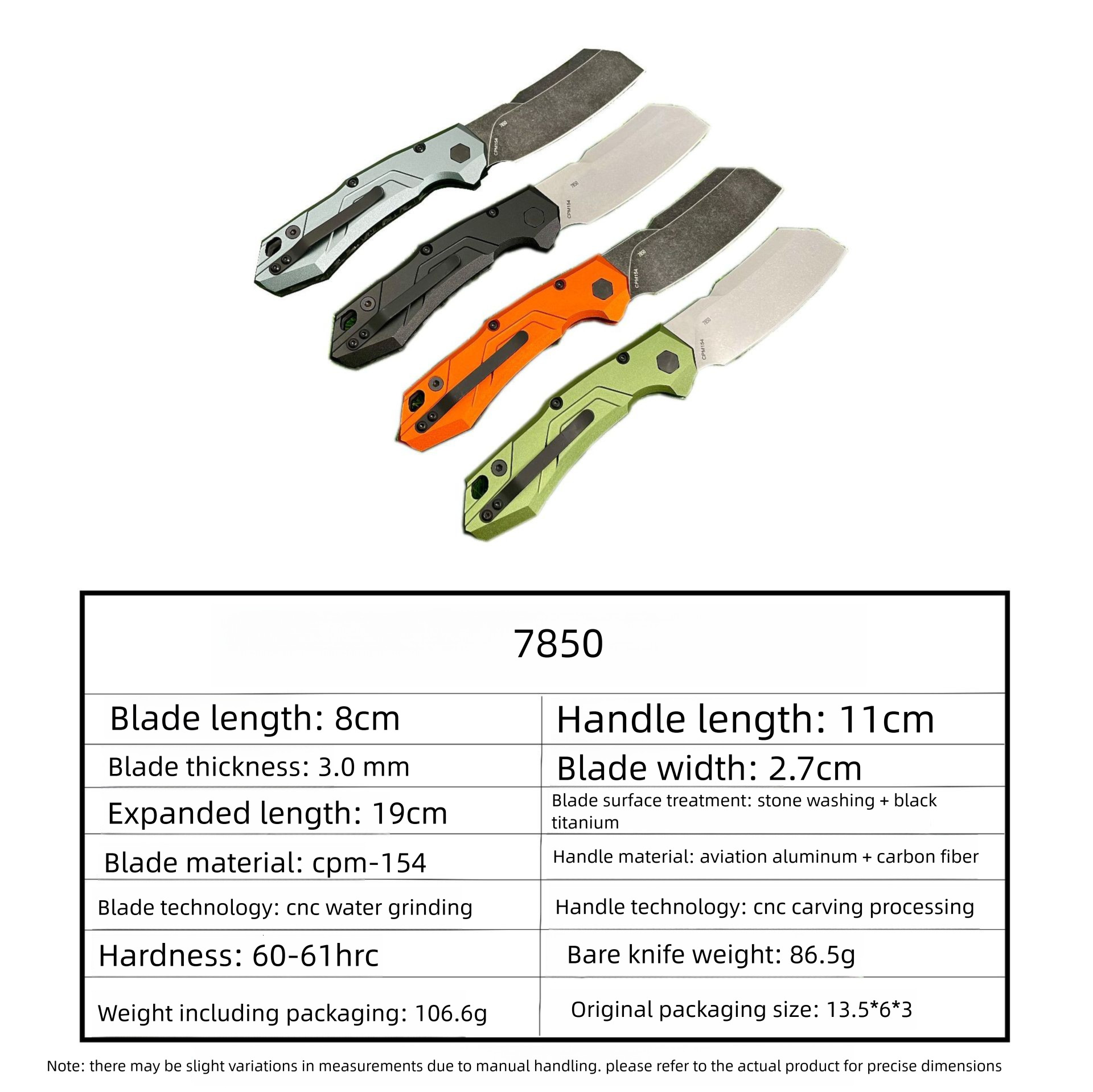 7850 multi-purpose portable pocket self-defense outdoor camping folding knife wholesale