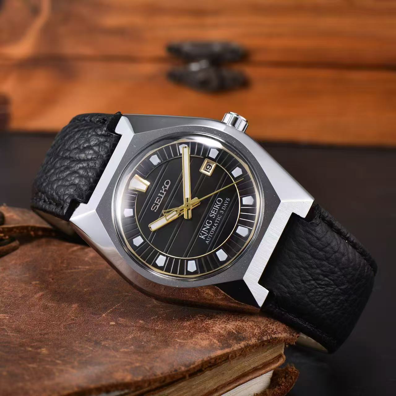 Mens SEIKOity Automatic mechanical movement watch multifunction Wristwatch Designers Men Watches Stainless Steel Wristwatches Montre de luxe #348