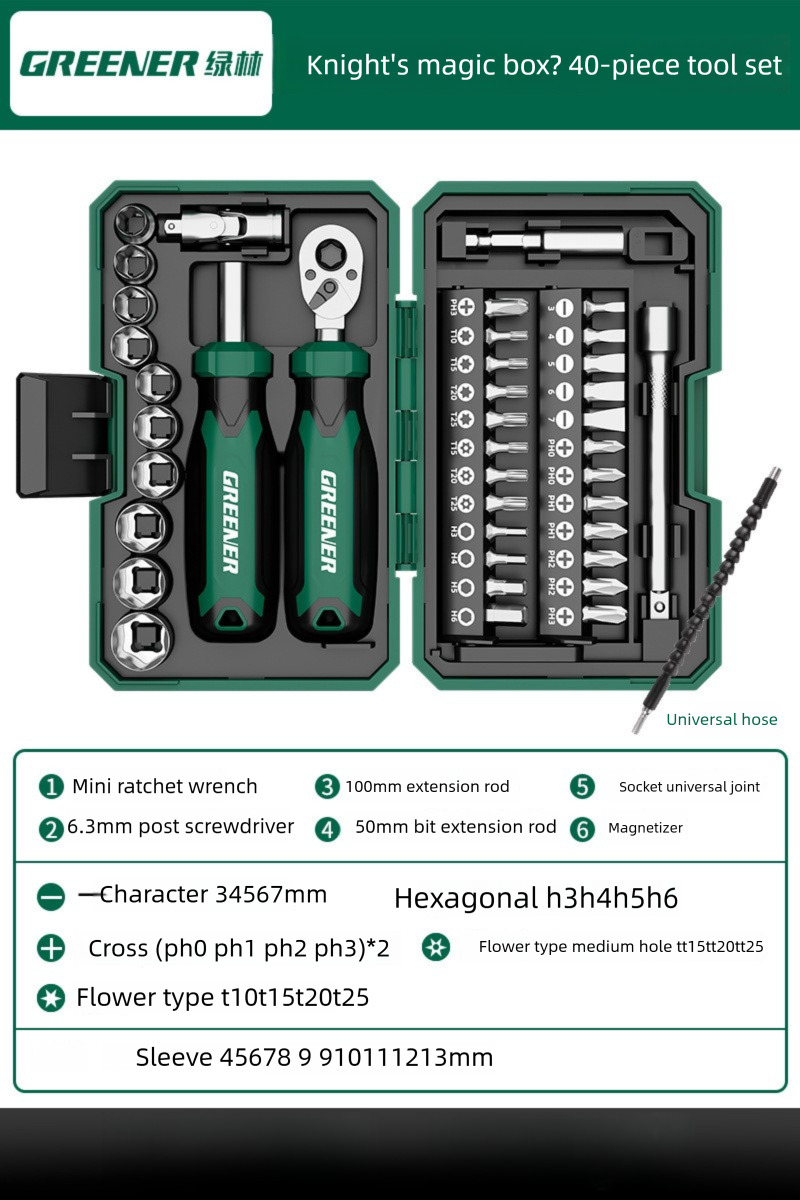 Driver Impact For 43Pcs Set Drill, Magnetic And Deep Metric & SAE Drivers, Wing Nut Driver, Bit Extension Drill, & Drivers, ,