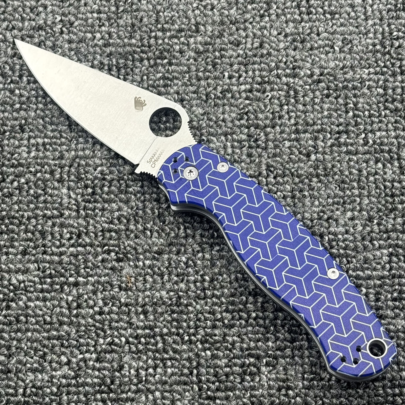 C81 Aluminum Alloy Handle Bearing Folding High Hardness Outdoor Camping Wilderness Survival Pocket Tool Knife