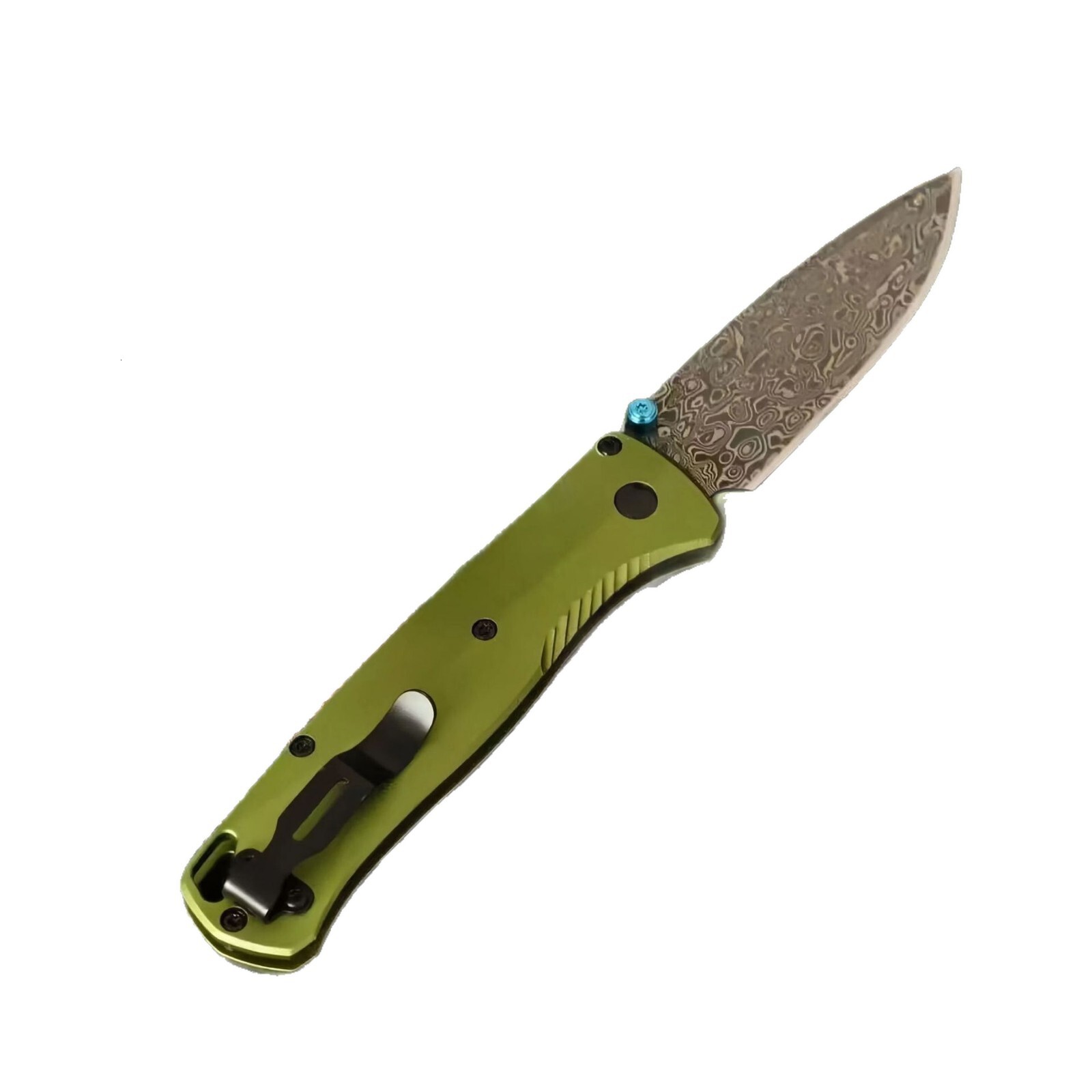 BM535 BK-2 Quick-Open Folding Knife AXIS Folding Knife Flat-Edged Aluminum Handle Outdoor Camping Pocket Knife Outdoor Rescue Multi