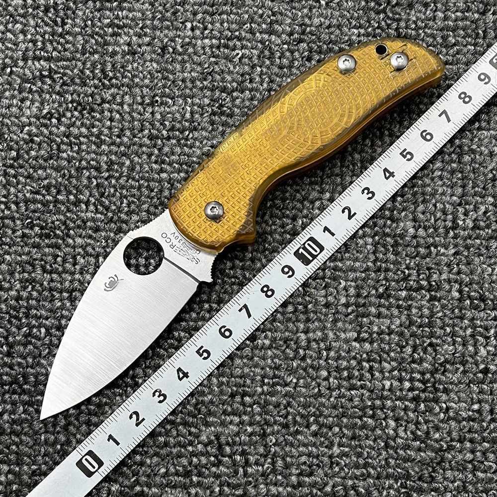 C123 PEI folding for outdoor camping, wilderness survival, high hardness pocket tool knife