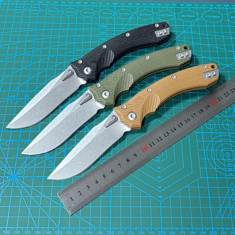 G10 Handle M390MK Blade Outdoor Camping Hunting Kitchen Survival EDC Tool Folding Knife