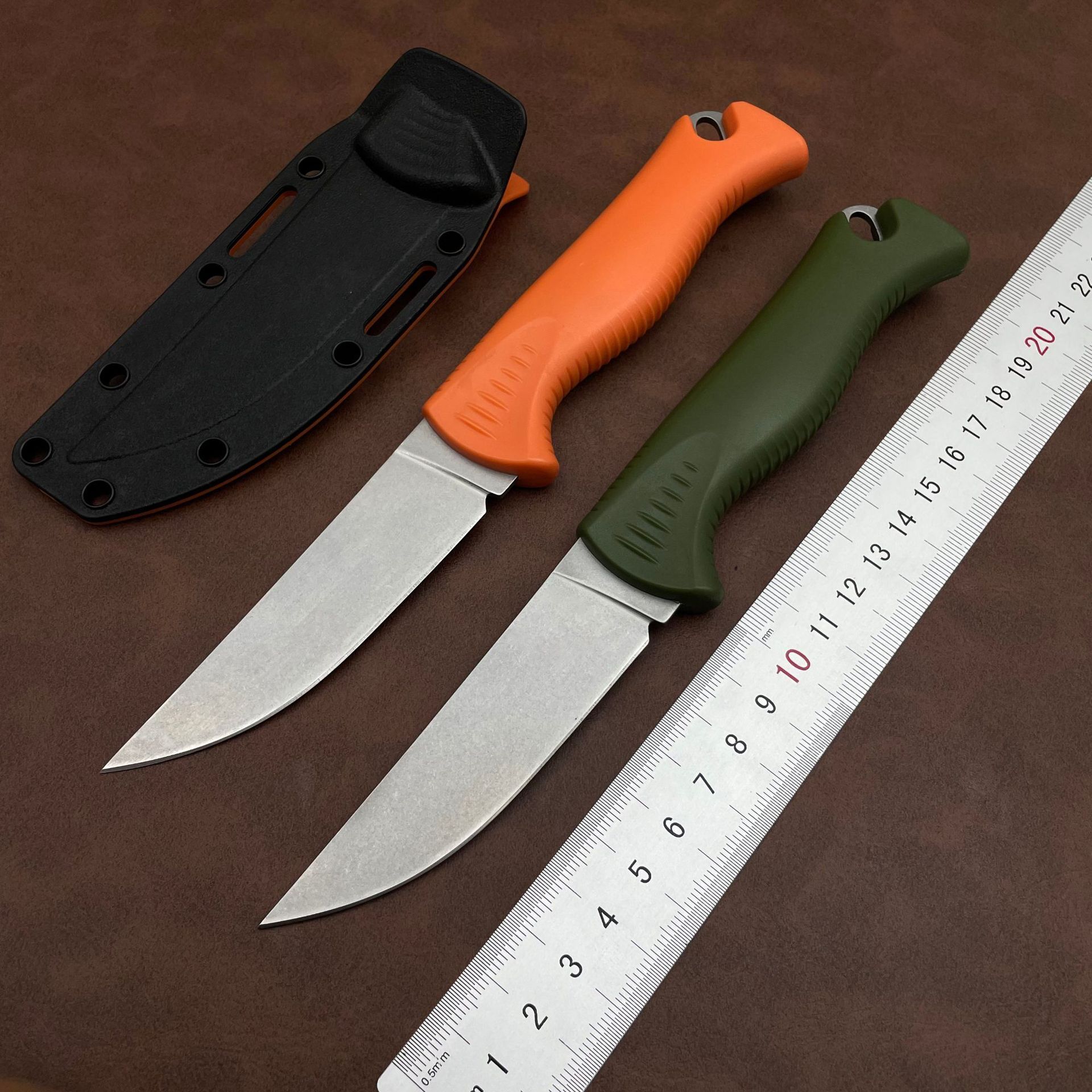 BM 15505 Outdoor Fixed Blade D2 Steel Blade Nylon Fiber Handle Ideal for Camping Exploration and Hunting Specialized EDC Knives