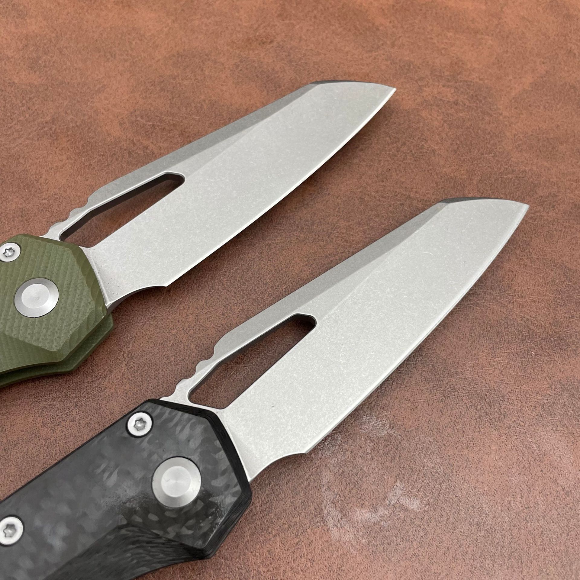 Steel Folding Knife G10 Handle Outdoor Camping Survival Hunting EDC Utility Knife