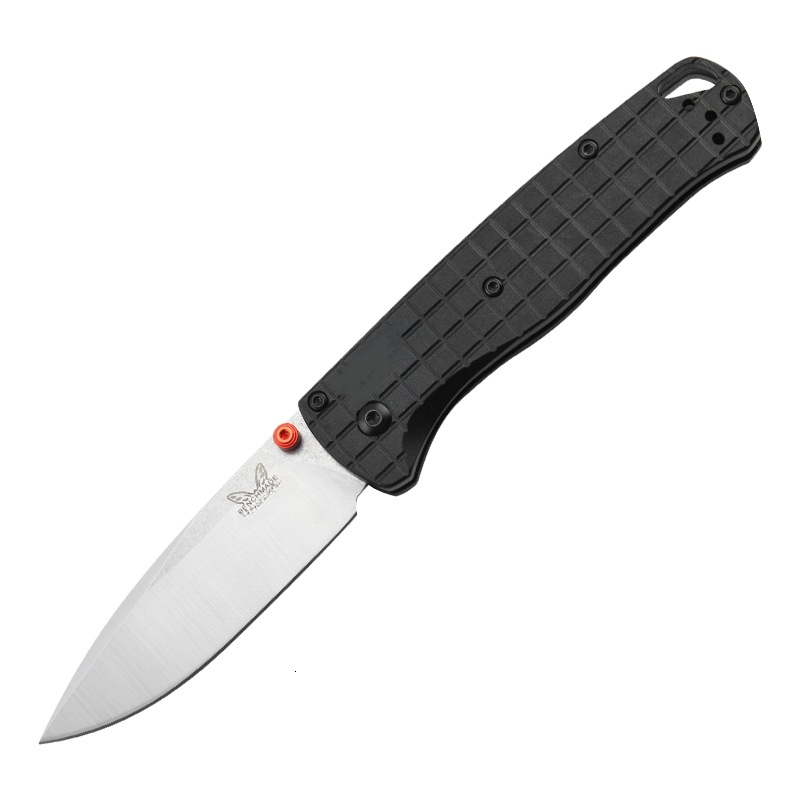 BM 533-3 Bugout Nylon Wave Handle Axis Lock Folding Outdoor Self Defense Pocket Knife EDC Camping Hunting Tools
