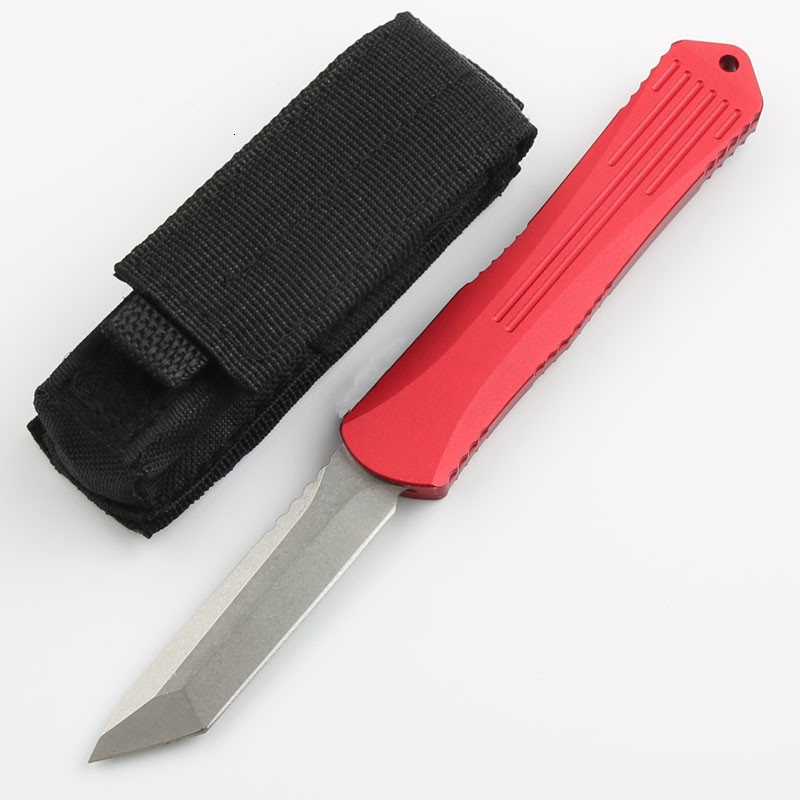 High-hardness outdoor folding D2 aviation aluminum wilderness survival sharp portable camping EDC pocket knife