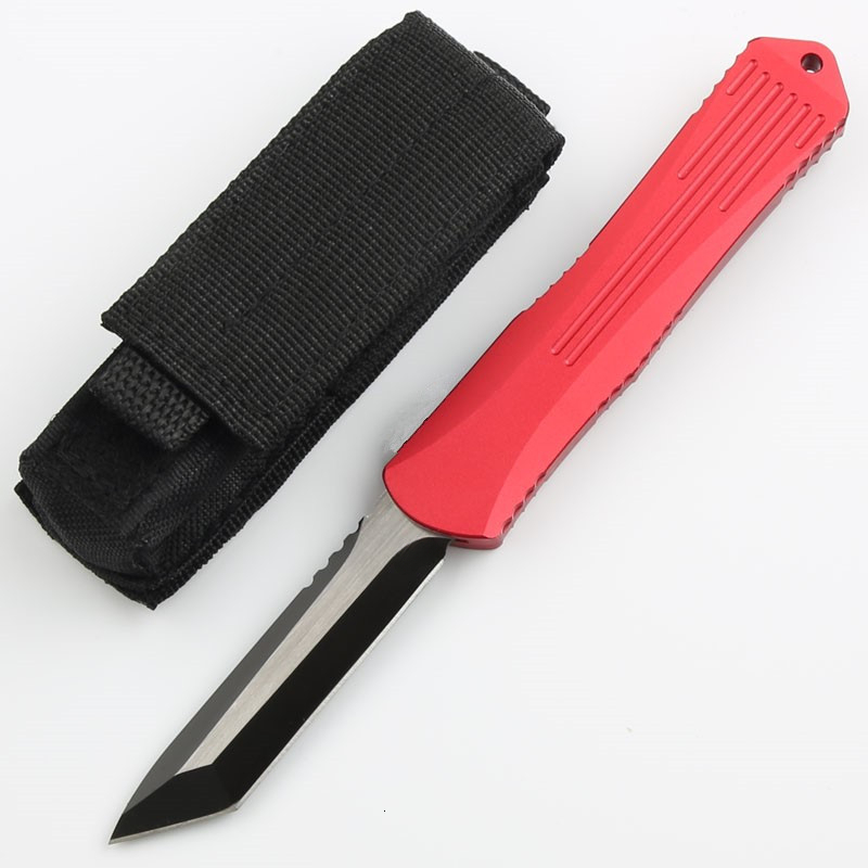 High-hardness outdoor folding D2 aviation aluminum wilderness survival sharp portable camping EDC pocket knife