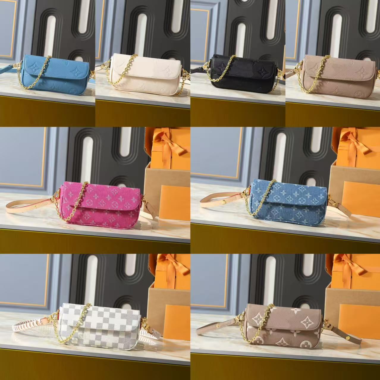Uswarehouse Designer Luxury l0uis vuitt0nbags Bag purses Monogram bag bags for women designer Messenger Bags nano pilow crossbody handbag shoulder tote bag