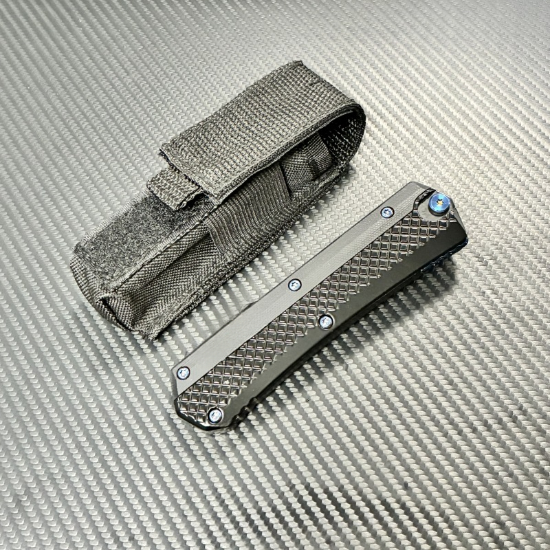 OTF Tech Knife - Ideal for Outdoor Camping and Hunting