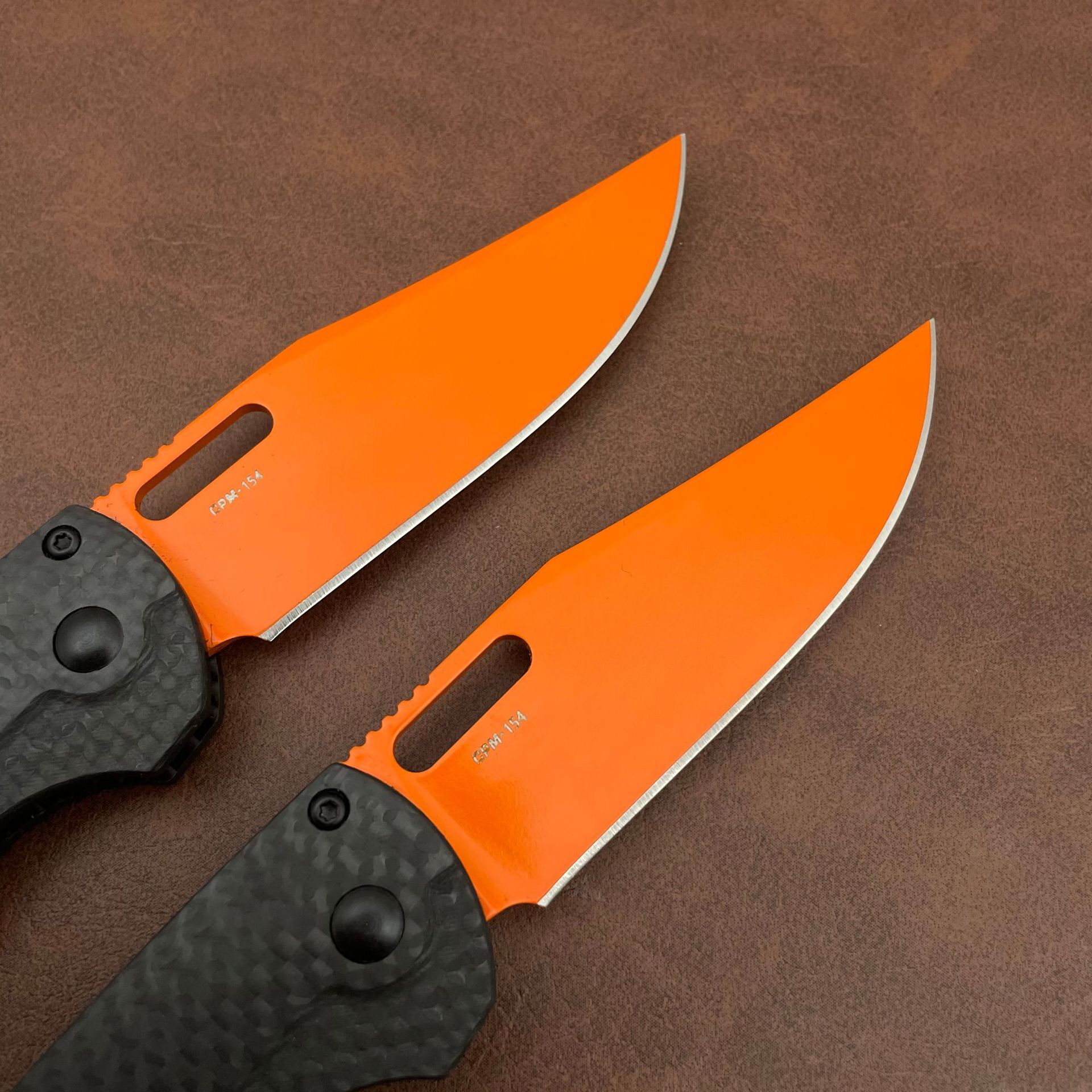 BM 15535 Folding Tactical Self Defense Pocket Knife Carbon Fiber/G10/Nylon Handle Outdoor EDC Flipper Knives Survival Hunt Knife