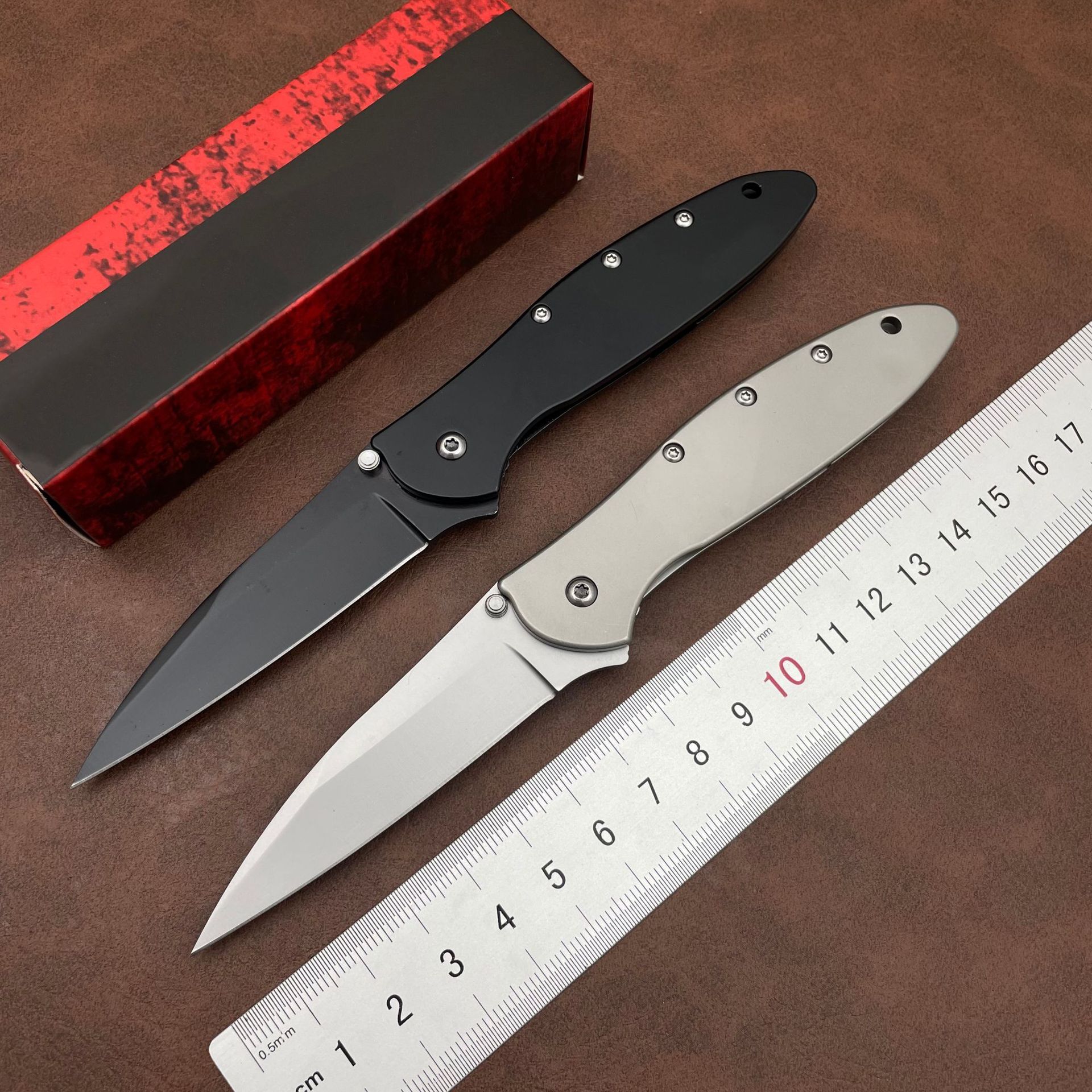 1660 Pocket Knife 8CR Steel Treated Outdoor Tactical Camping Hiking Survival Knife Hunting Knife Escape Tool Men's Gift