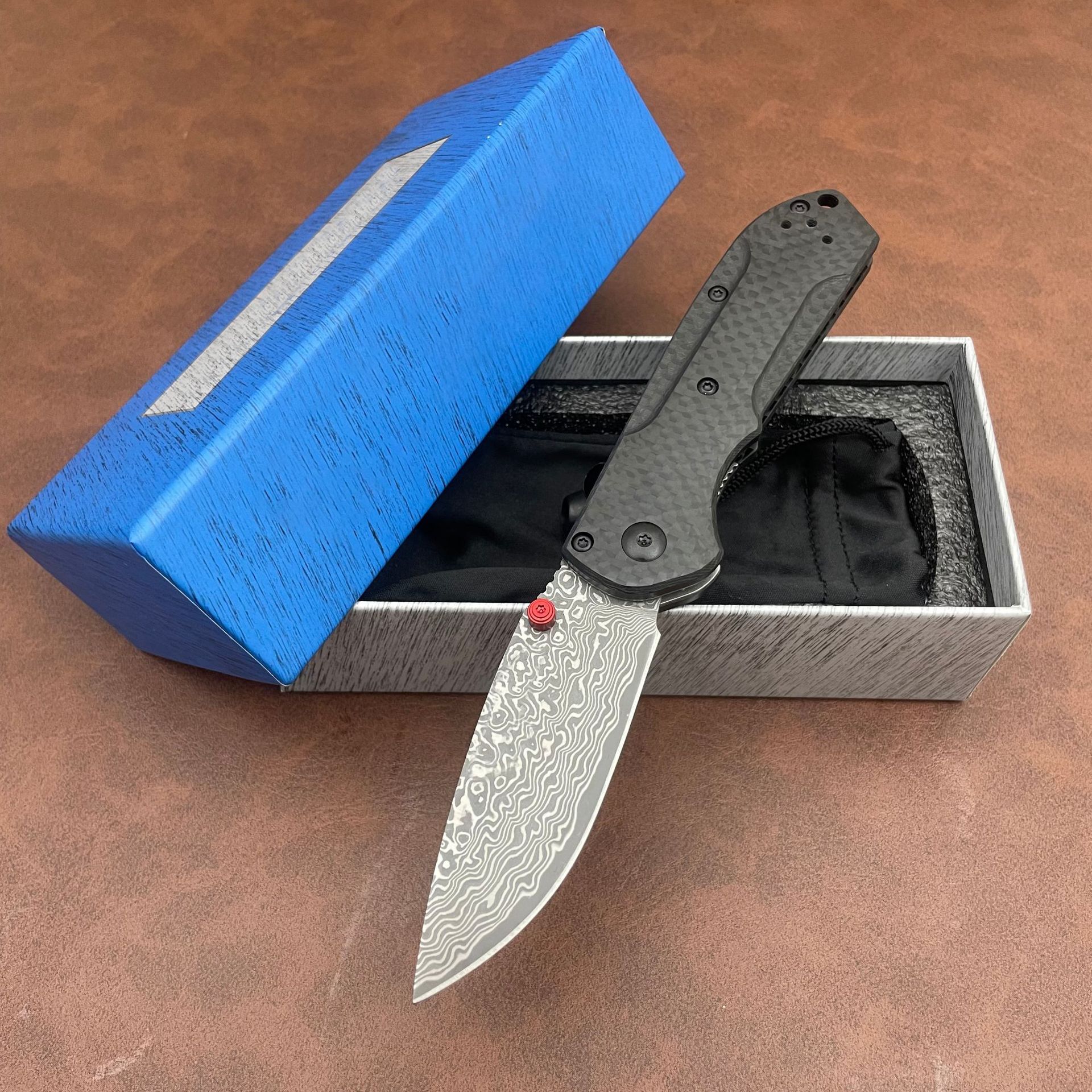 BM 565 Mini Freek S90V Blade Titanium Alloy Handle Outdoor Camping Survival Kitchen Multifunctional EDC Tool Folding Knife