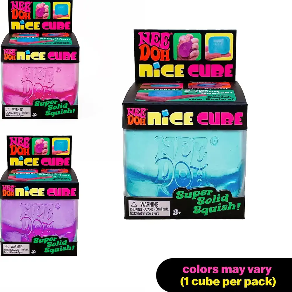 In Stock 2026 Nee Doh Nice-Sicle Popsicle Sensory Squeeze Toy Super Solid Squish Stress Relief for Kids Adults Summer Easter Gift