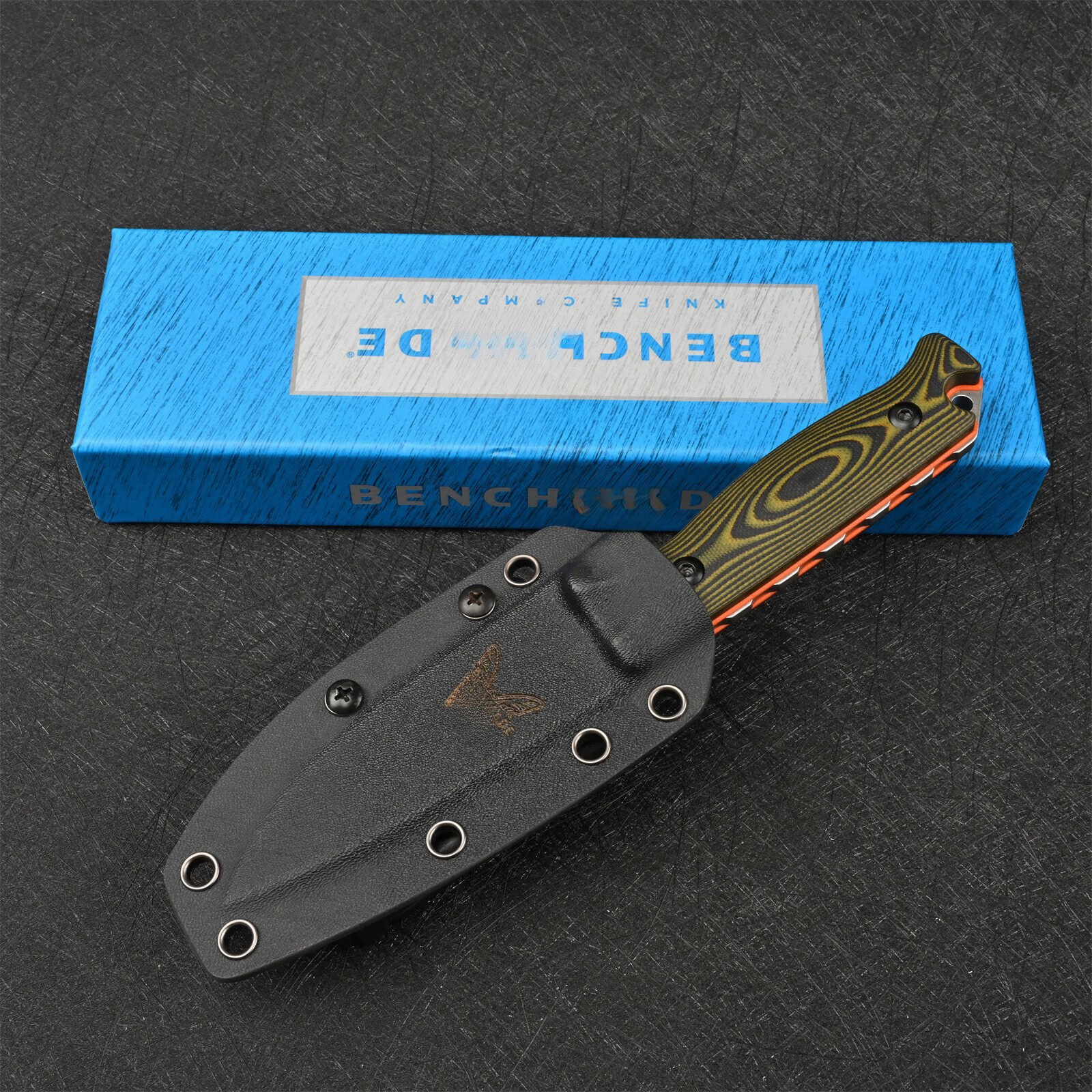 BM 15002 Wilderness Survival Straight Blade Pocket Knife with Sheath Hunting Combat Tools Bushcrafter Outdoor Gift Knives