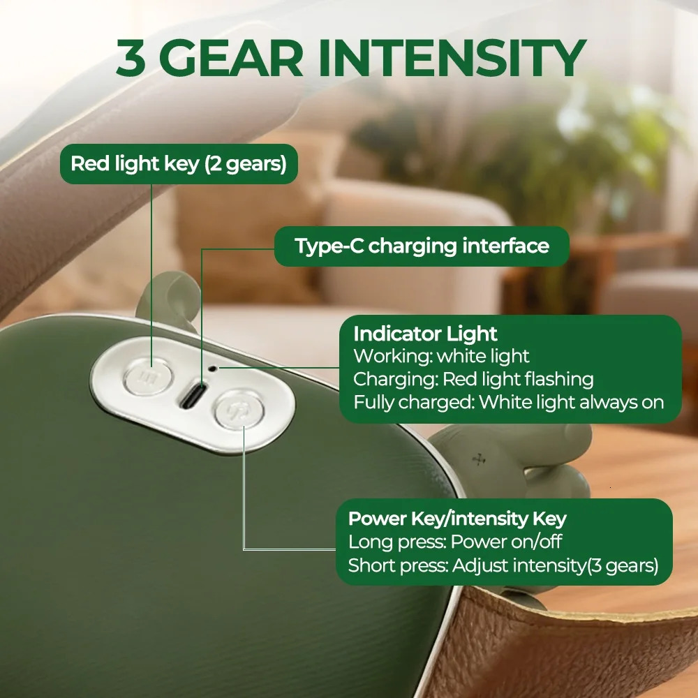 Bionic Finger Hand-Shaped Neck & Shoulder Massager, 4D Kneading Brushless Motor for Cervical, Trapezius, Body, Back, and Leg Massage - 714g - view 7