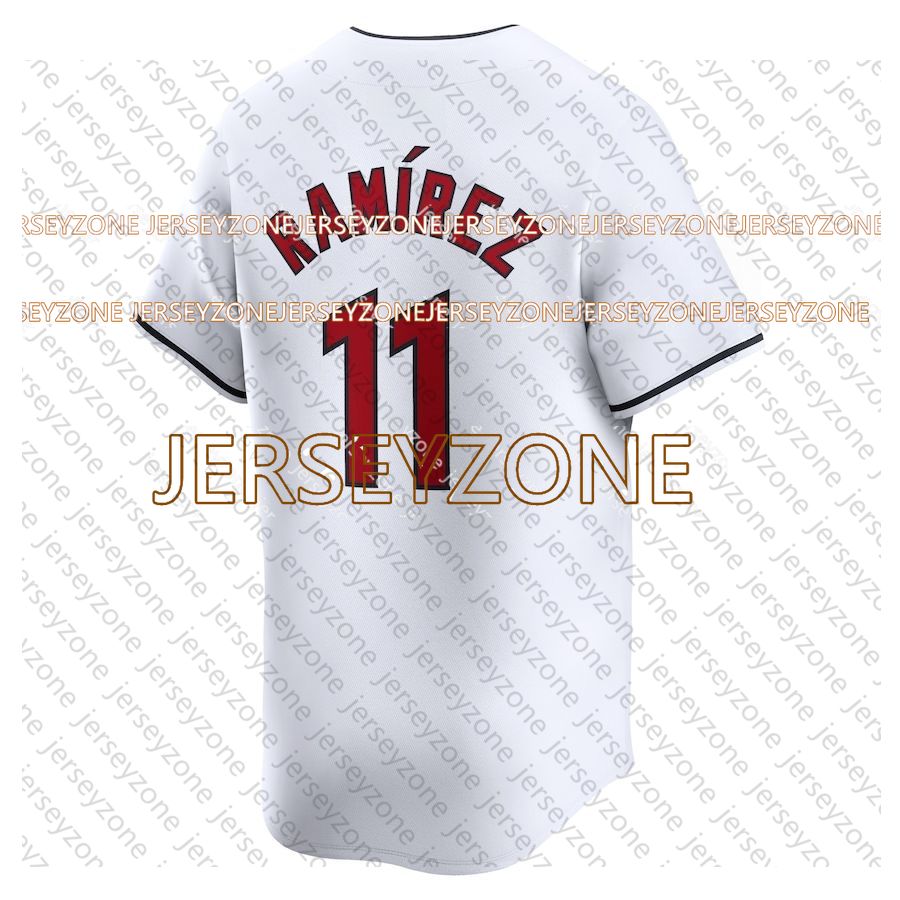 Custom 37 Travis Bazzana 11 Jose Ramirez Bo Naylor Triston McKenzie Embroidery Baseball Jersey Embroidery Breathable Polyester Sweatshirt99