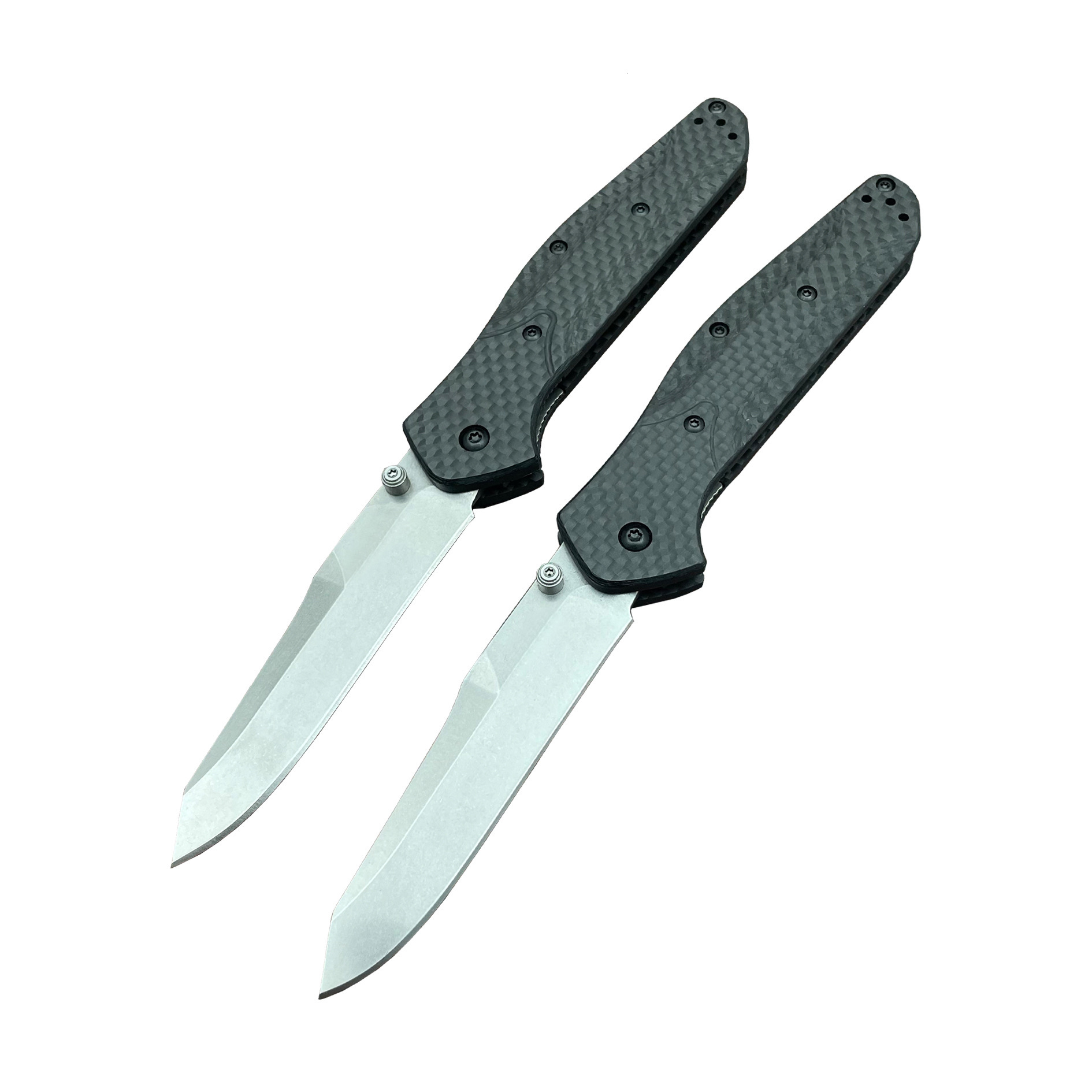 New BM940 Titanium/CF Handle Mark s90v Blade Folding Knife Copper Washers Camping Hunt Pockets Outdoor EDC Tools