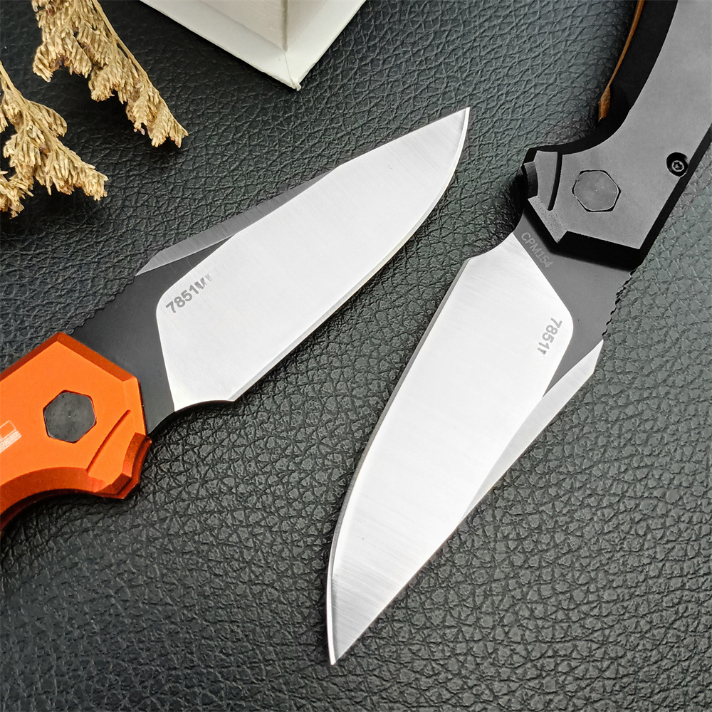 KS 7851 Launch 19 Pocket Folding Knife D2 Blade Outdoor Camping Portable Fruit Knife Fishing Knife Practical Cutting Knife