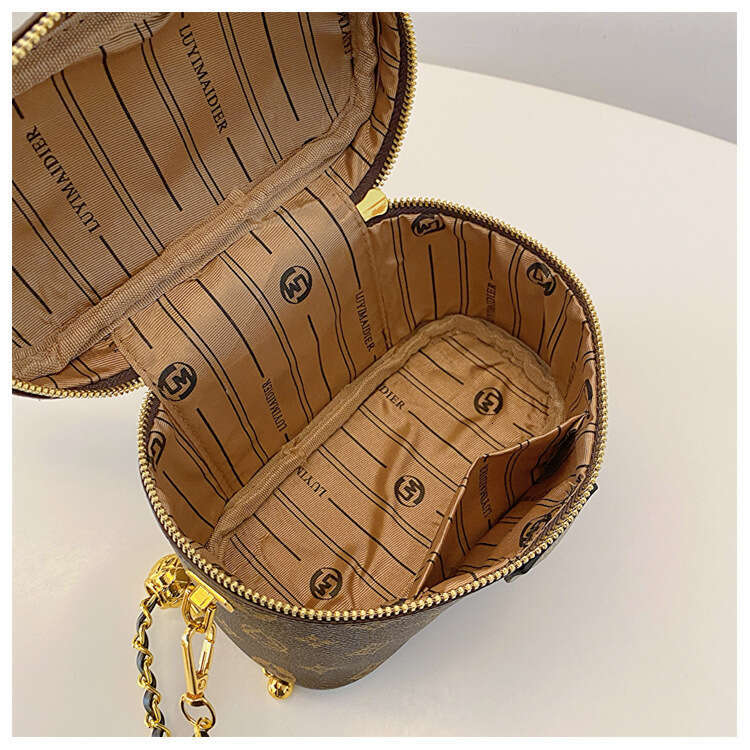 Trendy Women's New Model, Retro Printed Small Square Shoulder Bag, Large Capacity Commuter Crossbody Bag For Women