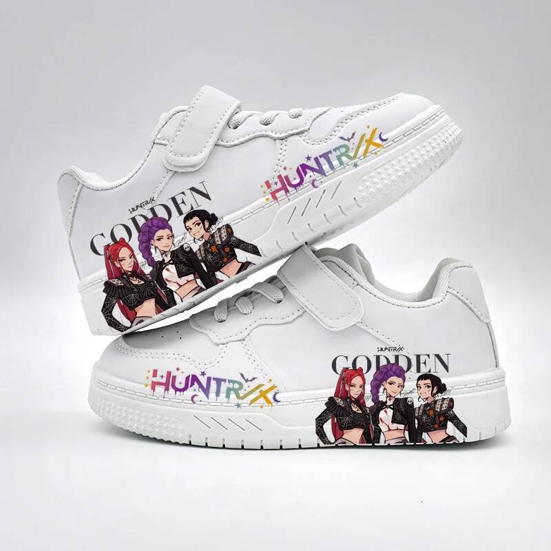 2026 Children's Fashion Casual Kids New KPOP White Sport Shoes Student Boys Girls Anti-Slip Outdoor Breathable Sneakers - view 3