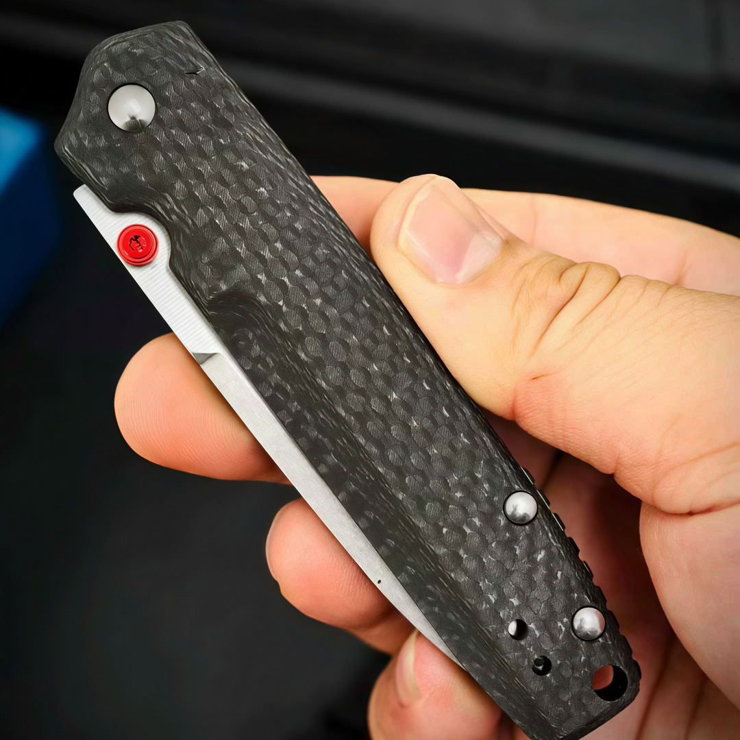 BM KNIVES 485 Valet Carbon Fiber Folding Knife Outdoor Camping Hunting Pocket EDC Tool KNIVES