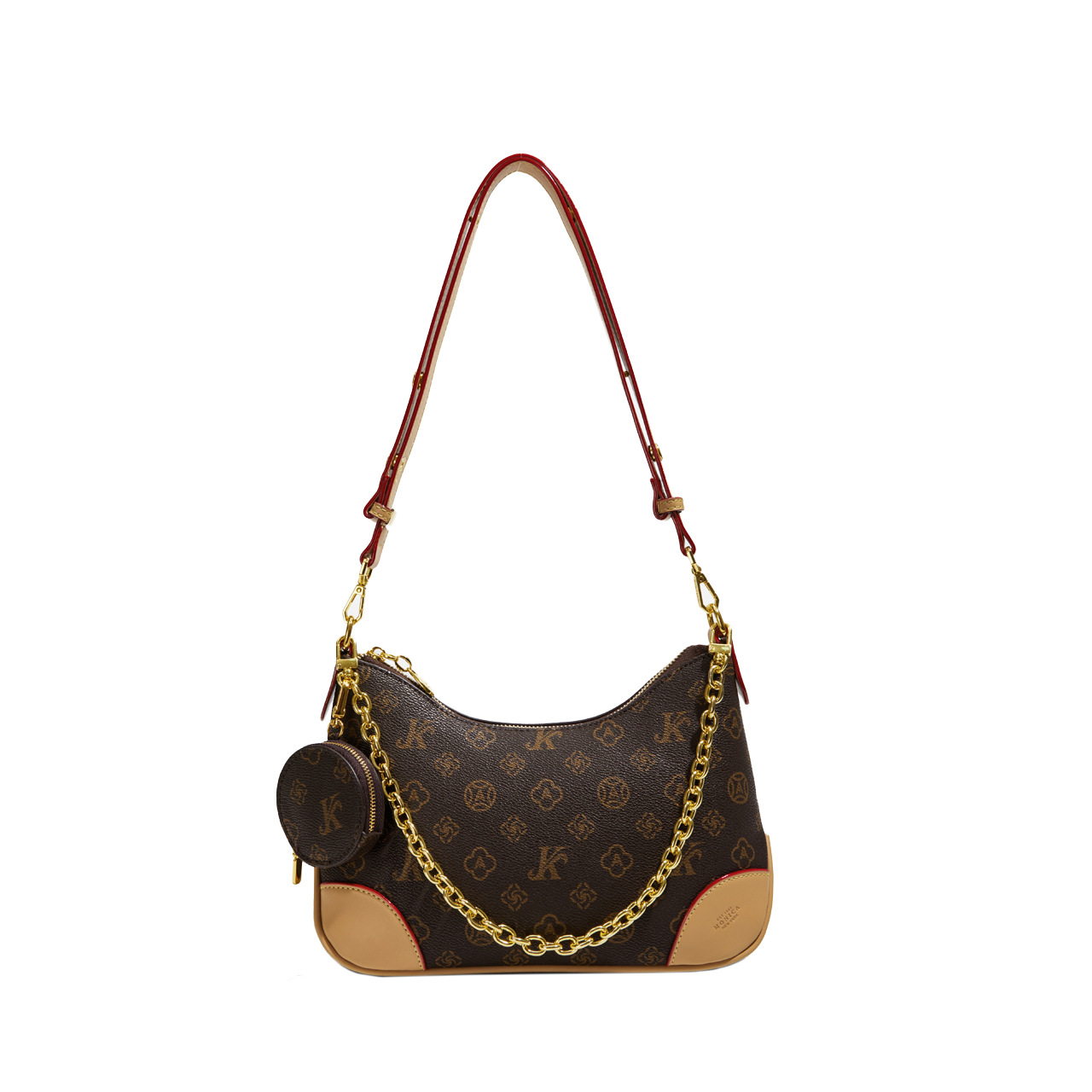 MONICA KIKI New retro and fashion luxury letter designer shoulder bag casual and versatile classic tote bag for women