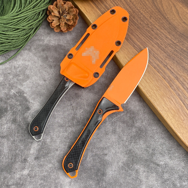 BM Altitude 15201 Portable Small Utility Knife with D2 Blade Nylon Fiber Handle Suitable for Outdoor Survival and Rope Cutting