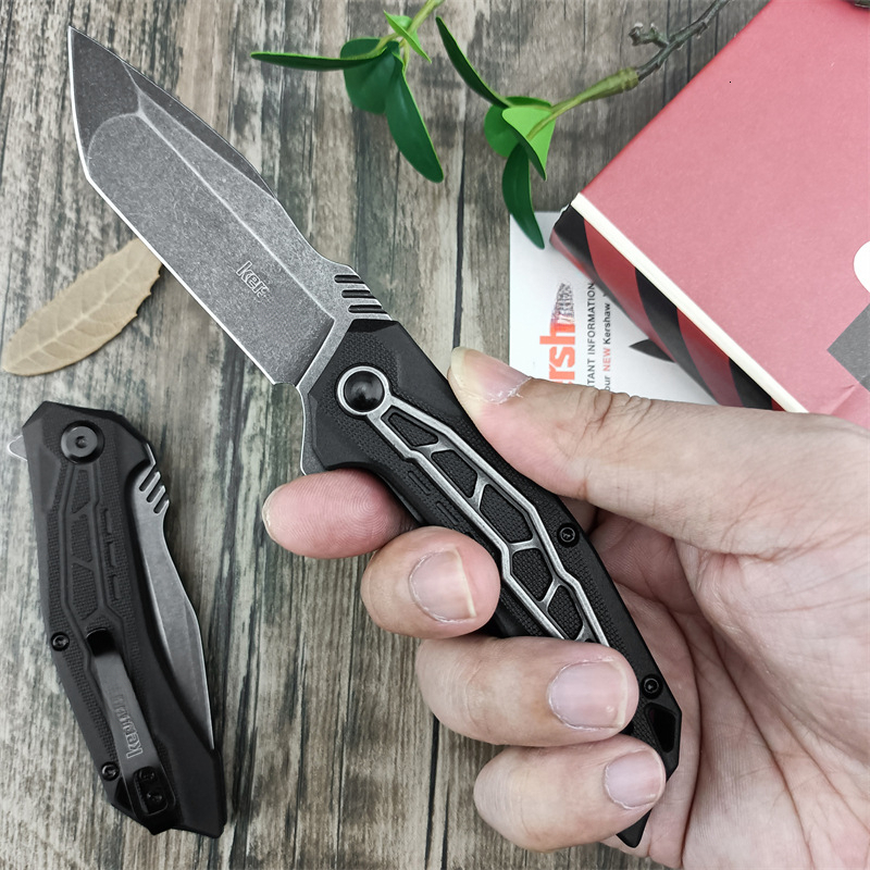 1376 Convenient Fishing Nylon Brazing Handle Outdoor Camping Hunting fishing BBQ Survival EDC Folding Knife