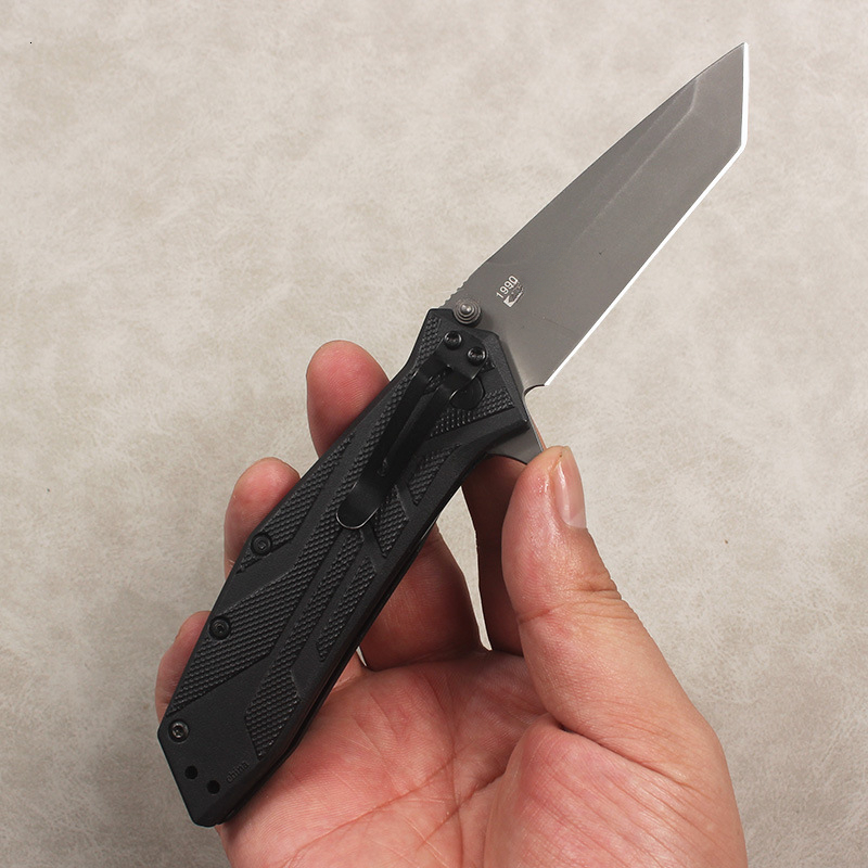 2025 1990 Folding Knife 8Cr13Mov Blade Nylon Fiber Handle Tactical EDC Knives Combat Knives Hunting Durable Knives
