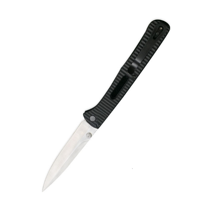 BM417 Fact Folding Pocket Knife Spear Point Blade Nylon Fiber Handle Outdoor Camping Tactical Knife Self-Defense EDC Tool