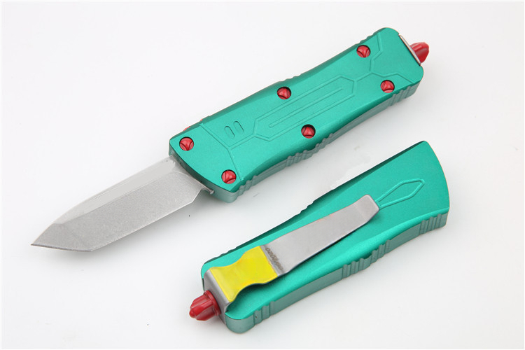 Tactical Folding Knife Zinc Alloy Handle D2 Blade Outdoor Camping Hunting Manual-opening Knives Easy Carrying