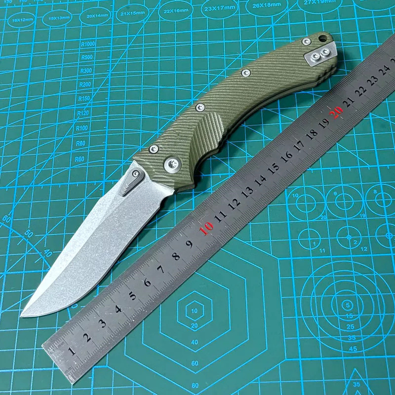 G10 Handle M390MK Blade Outdoor Camping Hunting Kitchen Survival EDC Tool Folding Knife