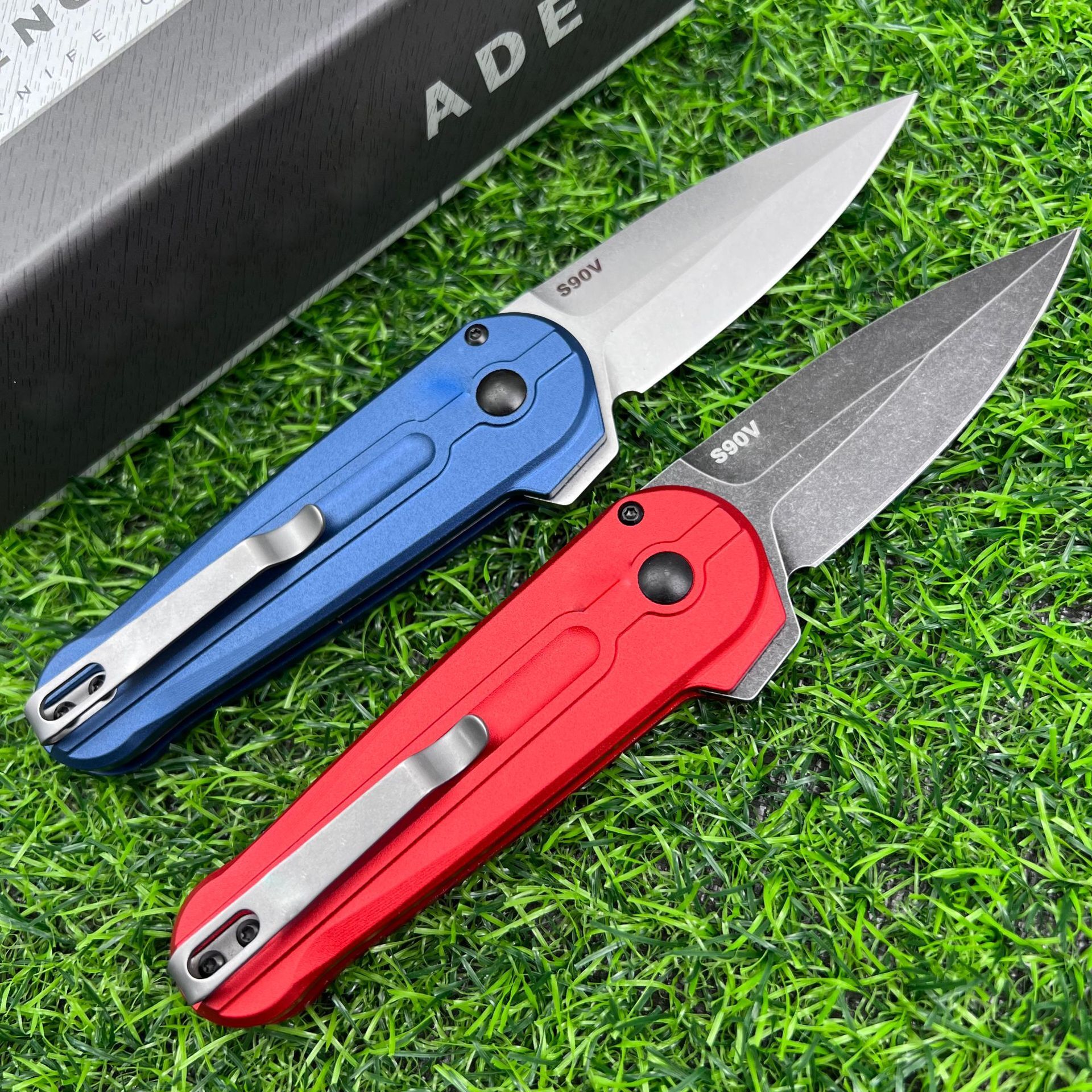 BM491 Lowden Shaft Lock Folding Knife D2 Steel Blade Aluminum Handle Outdoor Tactical Camping Survival EDC Escape Tool Gift