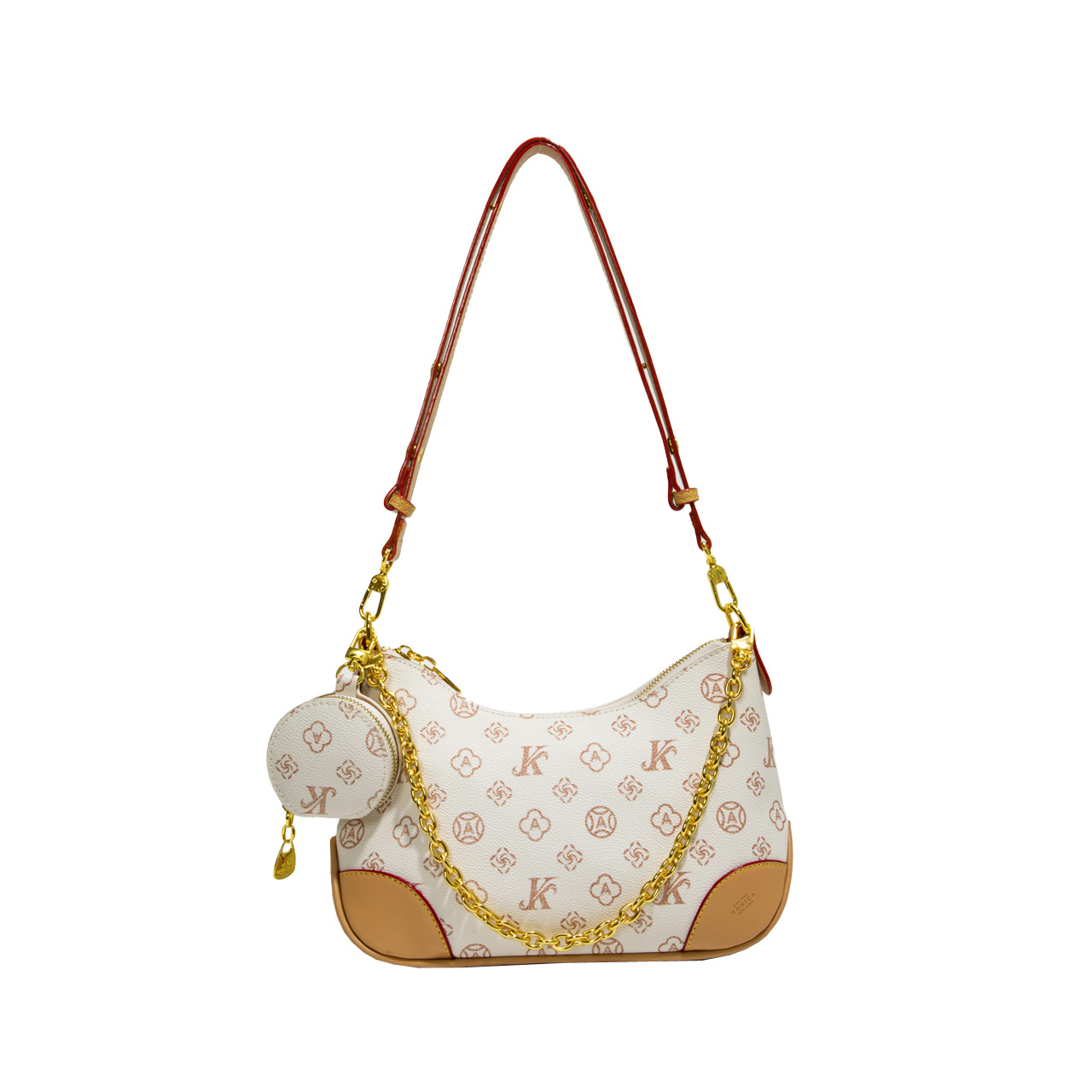 MONICA KIKI New retro and fashion luxury letter designer shoulder bag casual and versatile classic tote bag for women