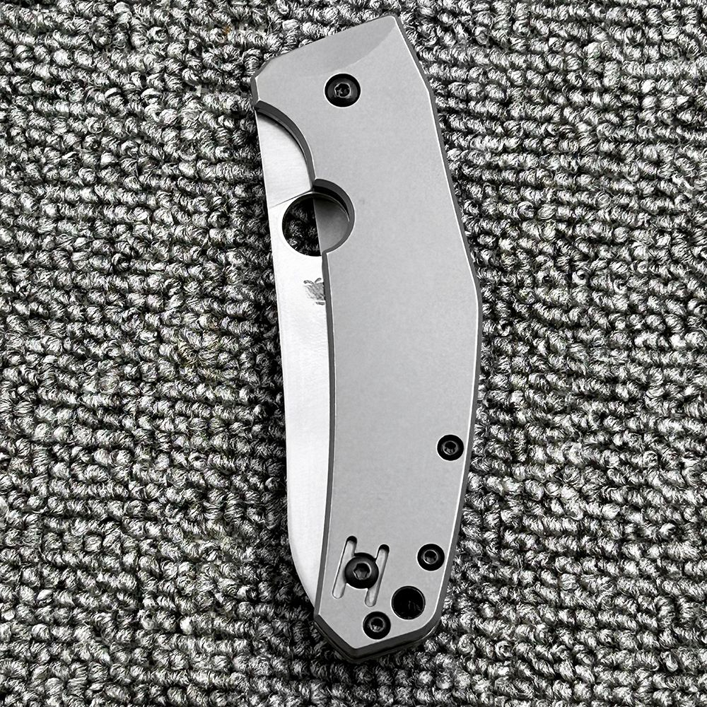 C211 Titanium Alloy Handle Folding High Hardness Outdoor Camping Wilderness Survival Pocket Tool Knife