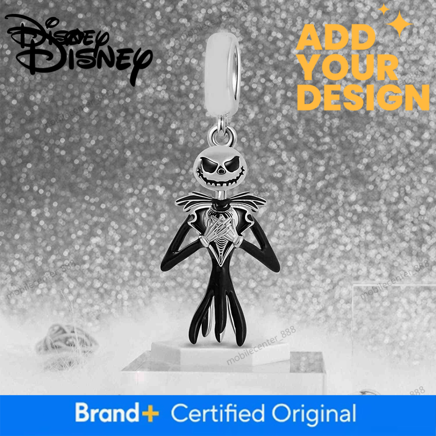 Designer Disney Jewelry 925 Silver Disney Stitch The Nightmare Before Christmas Hot Pendant Charms Fit Necklace&Bracelet DIY Festival Women's Par - view 4