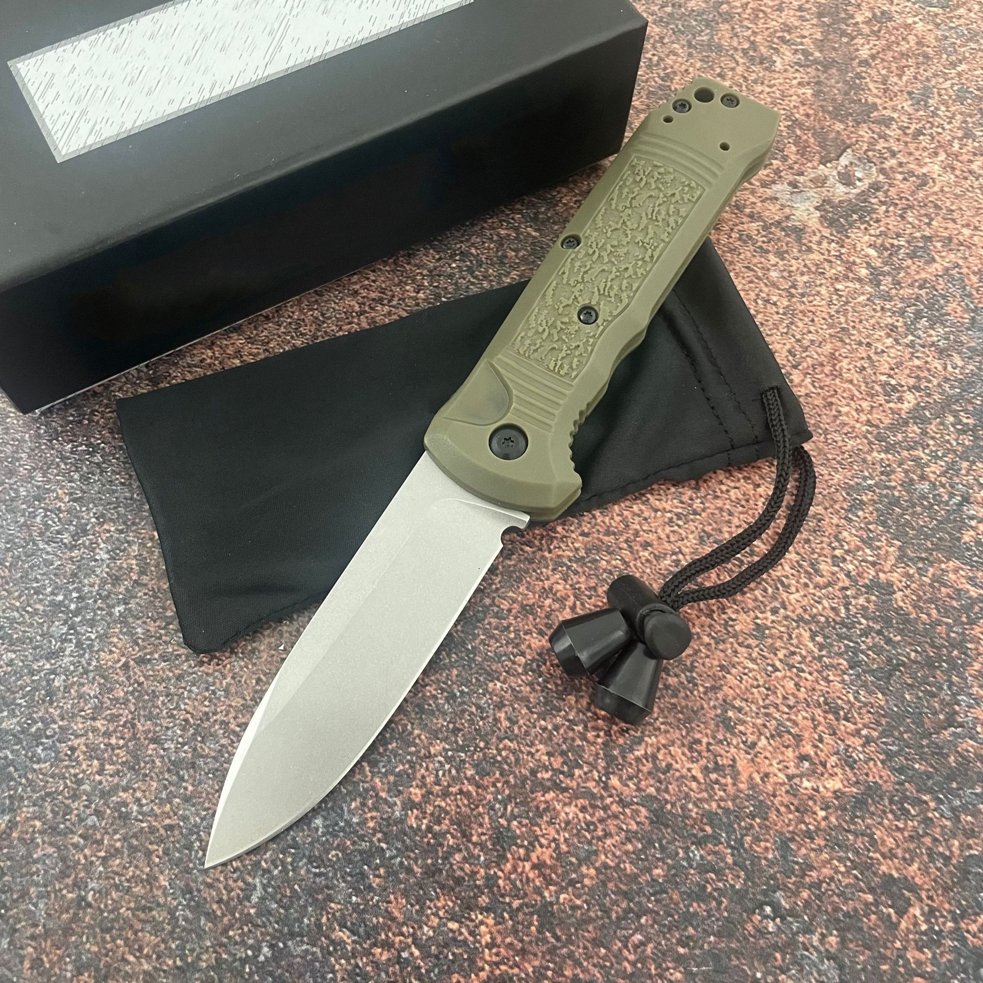 4400BK Folding Knife S30V Blade Nylon Fiber Handle Outdoor Camping Hunting Survival Multi Pocket EDC Tool Practical Knife