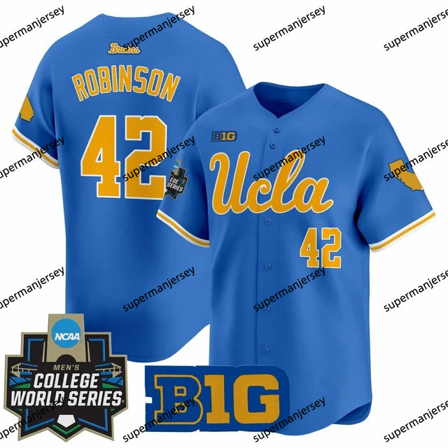2025 World Series UCLA Bruins baseball jersey men women youth