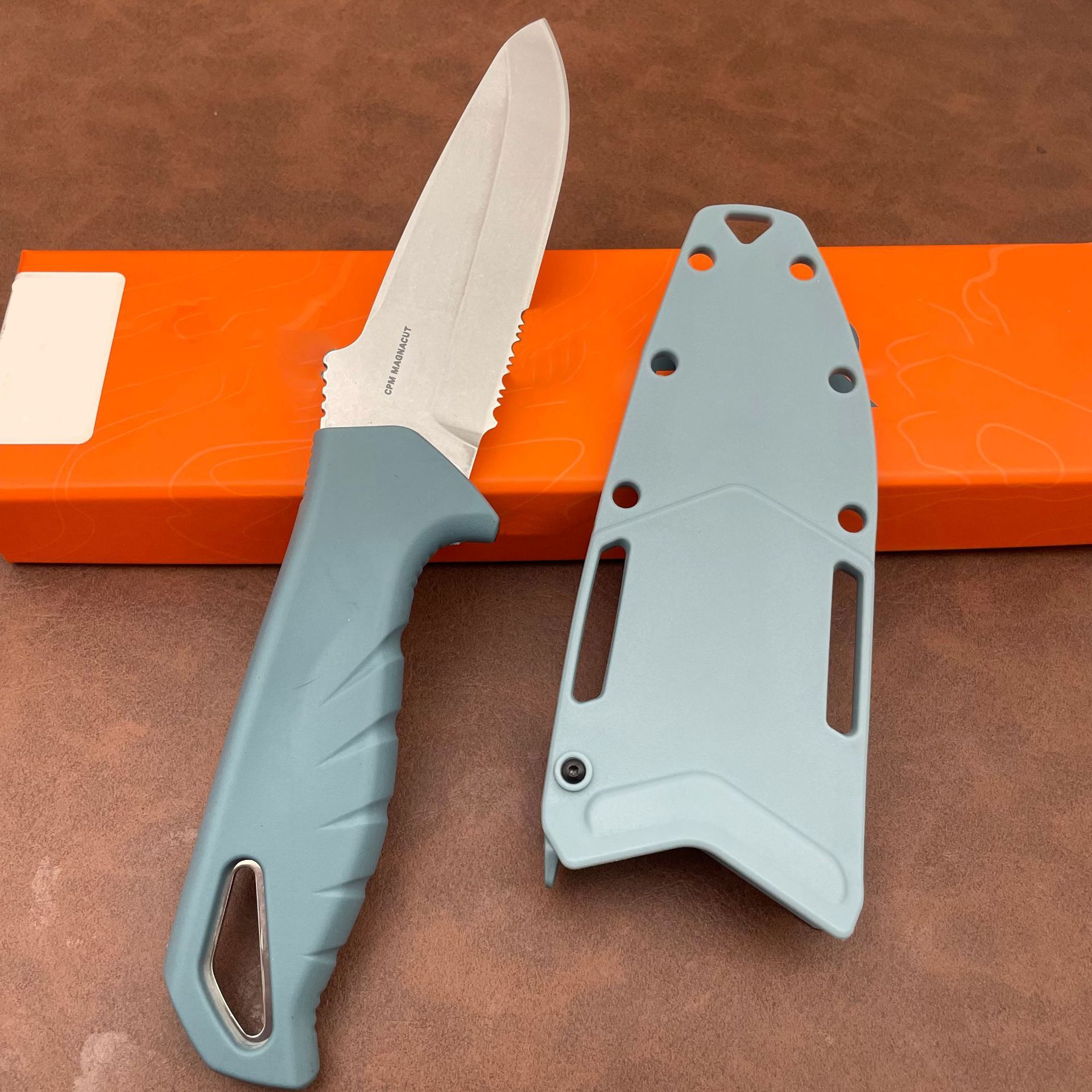 BM18040S Fixed Blade Knife CPM MagnaCut Steel Blade Camping Hunting Tactical Knife EDC Pocket Knife