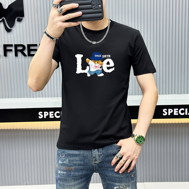 T Shirts For Men Designer White Sweatshirt Fashion Tee Shirt Homme Oversized Polo Shirt Breathable Casual Style Sporty Style Graphic Tee Essential Clo