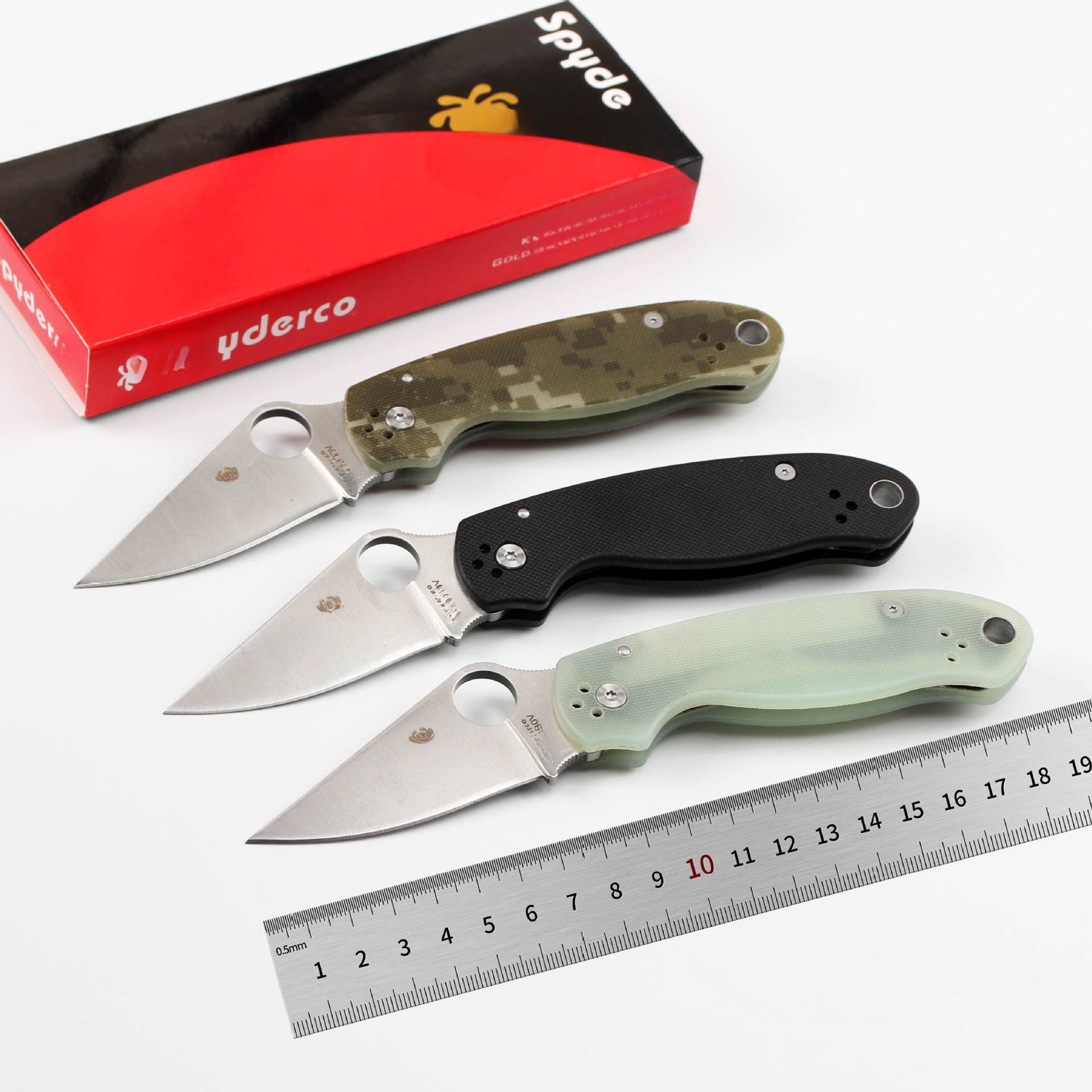 C233 Outdoor Wilderness Survival Portable High Hardness G10 Handle Folding Knife