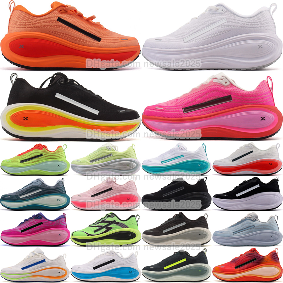 Top Vomeros Plus Men Women Running Shoes Designer Trainers Orange Pulse Triple White Black Bright Crimson Barely Volt Outdoor Sneakers Size 36-45