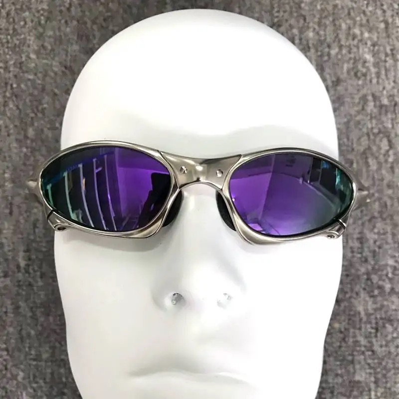 Original Polarized Sunglasses Mens Luxury Brand Fishing Metal y2k futuristic Goggles Bicycle Glasses Riding Driving Designer Sports Cycling Hiking Cli
