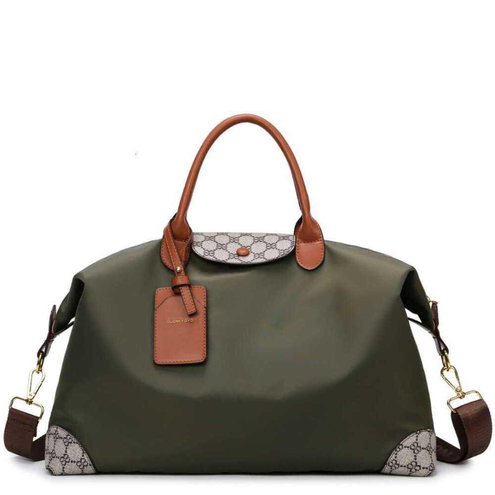 Large Capacity Travel For Women, Fashionable Short Trip Handbag, Korean Style Portable Clothing Storage Luggage Bag